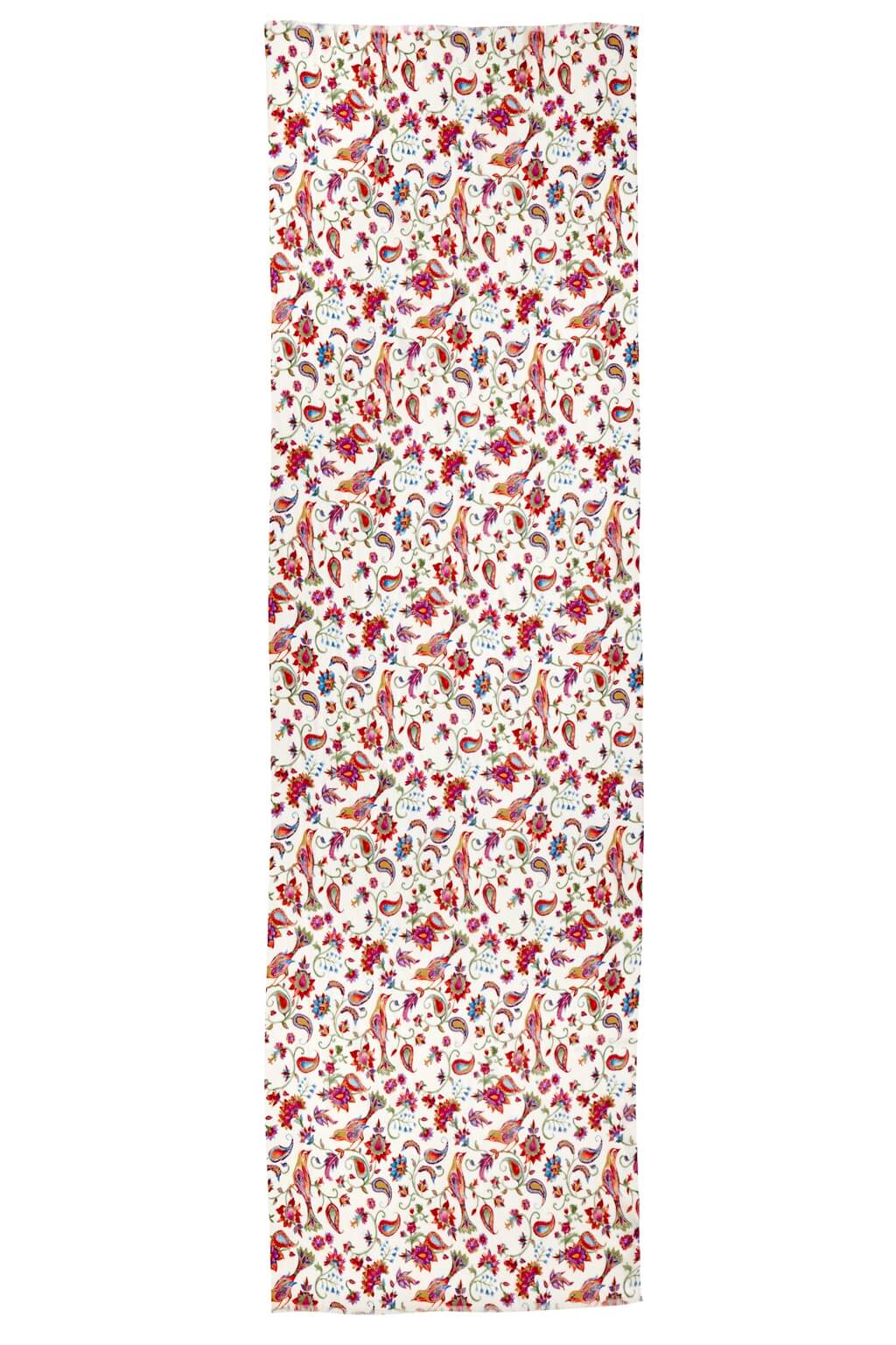 Alpine Cashmere Garden Song Scarf in Multi