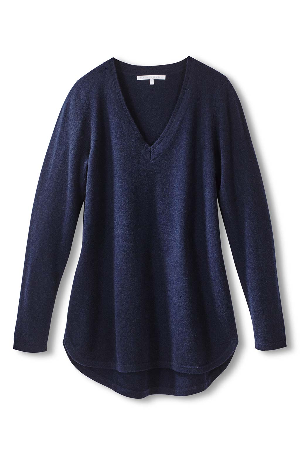 100% cashmere sweater tunic