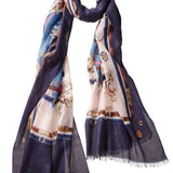 French Lily Scarf - Blush