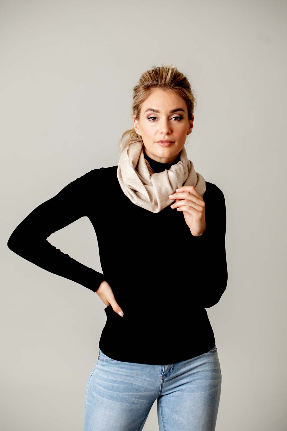 luxury cashmere scarf