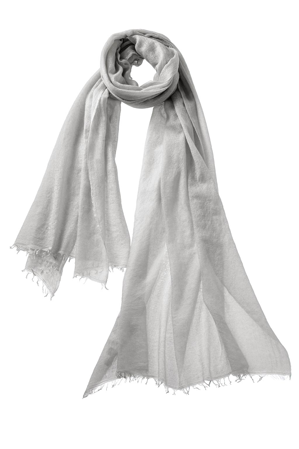 Alpine Cashmere Felted Cashmere Passport Scarf in Haze