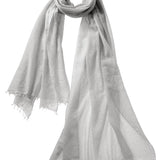 Alpine Cashmere Felted Cashmere Passport Scarf in Haze
