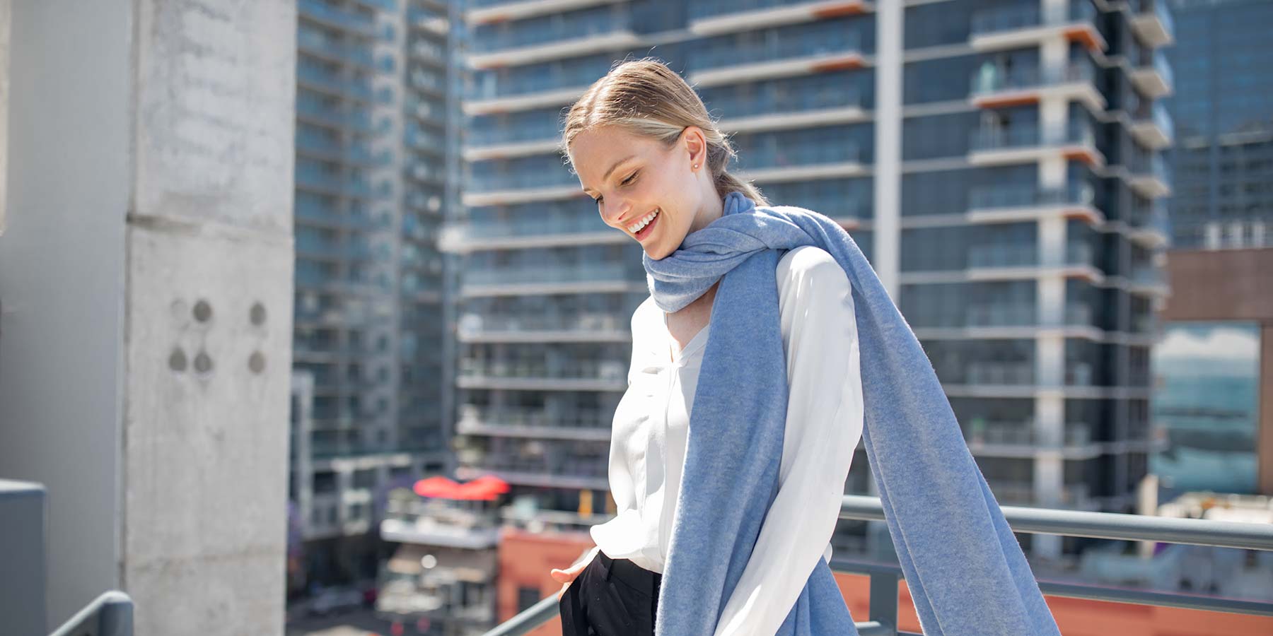 How to Style a Cashmere Scarf for Every Season