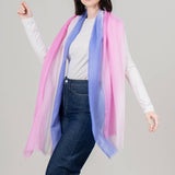 Alpine Cashmere Ombre Scarf in Dawn and Dusk