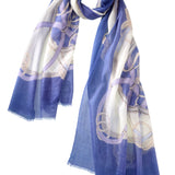 Cinta Scarf - Admiral/Violet