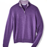 Men's Quarter Zip - Amethyst/Lilac