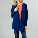 Alpine Cashmere's 100% Cashmere Casual Hoodie in Admiral Blue, Chosen as Oprah's Favorite Thing in 2020