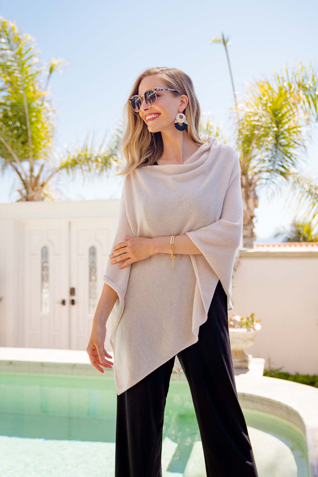 Cashmere Poncho