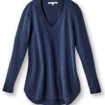100% cashmere sweater tunic