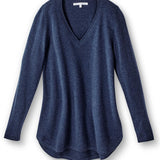 100% cashmere sweater tunic