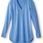 100% cashmere sweater tunic 