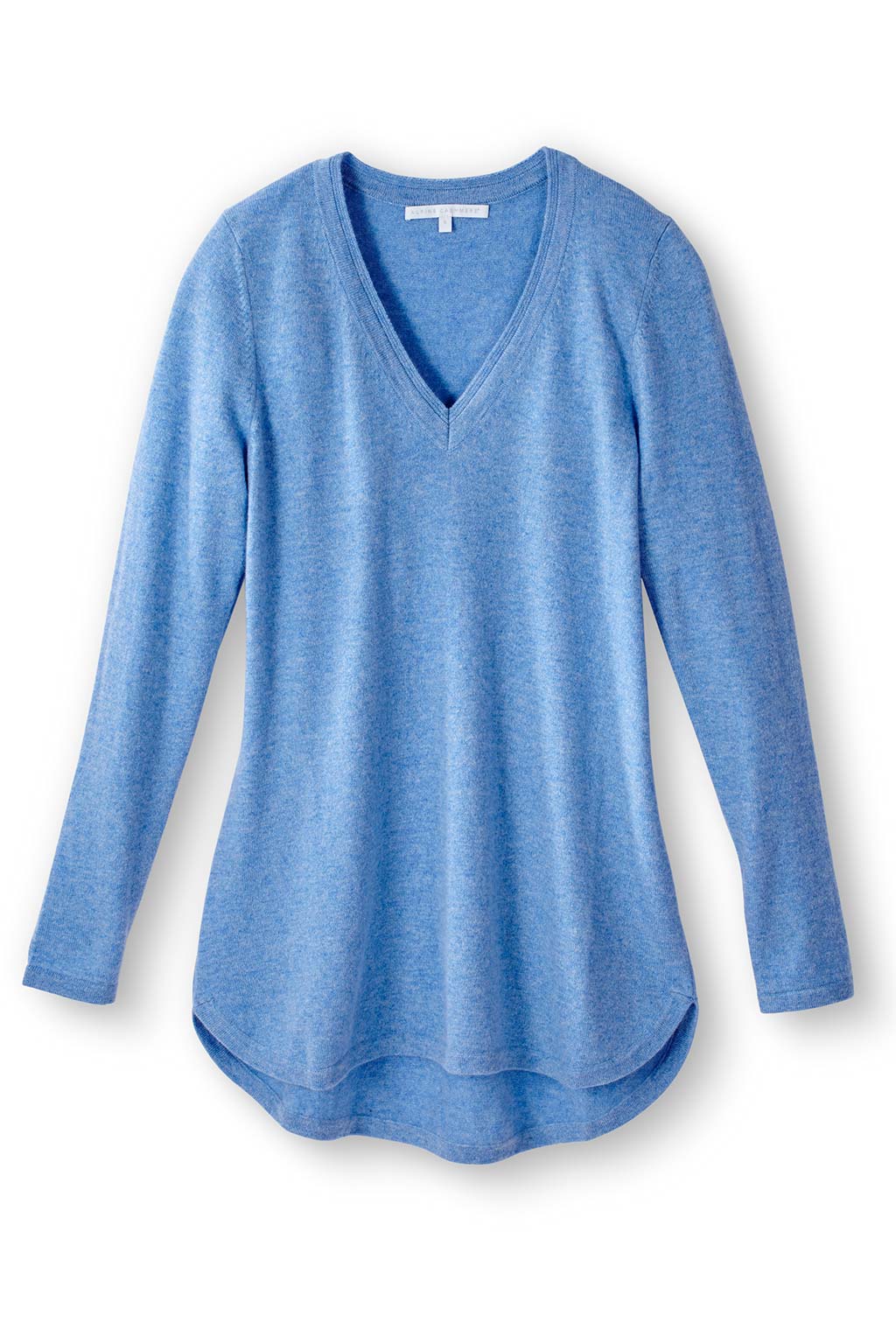 100% cashmere sweater tunic 