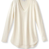 100% cashmere sweater tunic