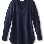 100% cashmere sweater tunic