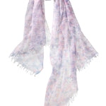 Alpine Cashmere Clouds Scarf in Pastels