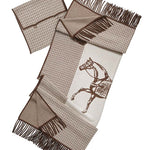 Alpine Cashmere's 100% Chunky Cashmere Equestrian Throw