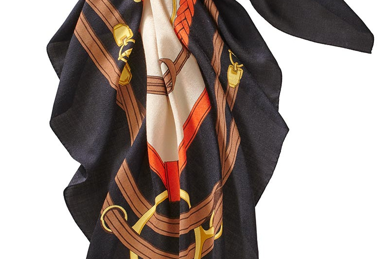 Alpine Cashmere's Grande Siena Scarf in Cream Made in Italy
