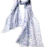 Alpine Cashmere's Leopard Scarf in Dawn