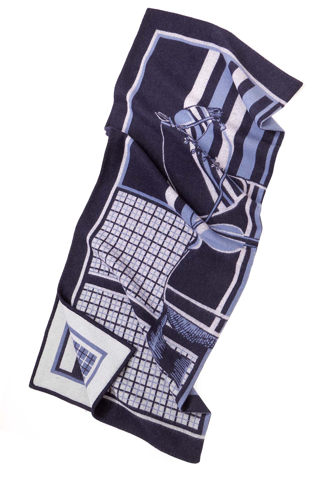 Lambswool Throw Equestrian Design