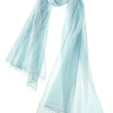 Alpine Cashmere Felted Cashmere Passport Scarf in Seafoam 