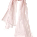 Alpine Cashmere Felted Cashmere Passport Scarf in Soft Pink