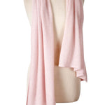 Alpine Cashmere Passport Travel Wrap in Ballet Pink