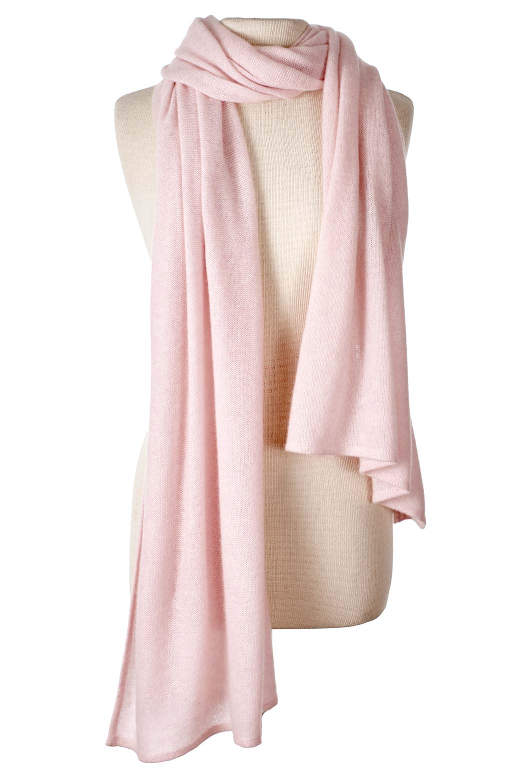 Alpine Cashmere Passport Travel Wrap in Ballet Pink