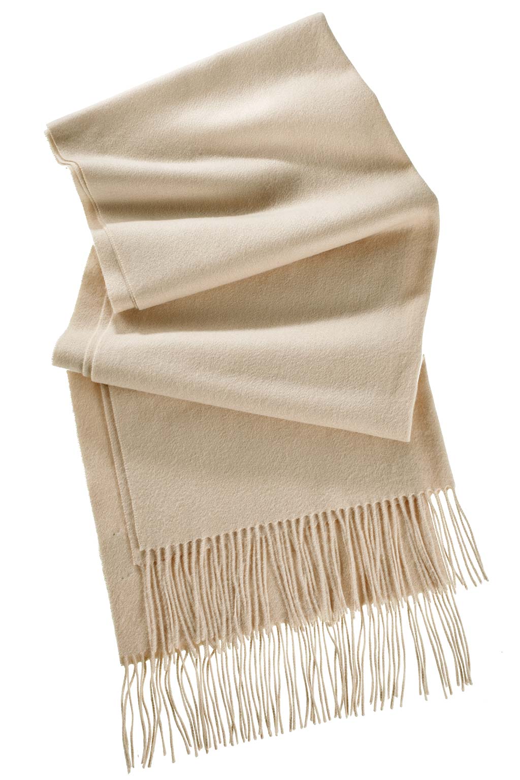 Cashmere Stole in Flax | Alpine Cashmere