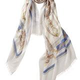 Roma Scarf - Silver