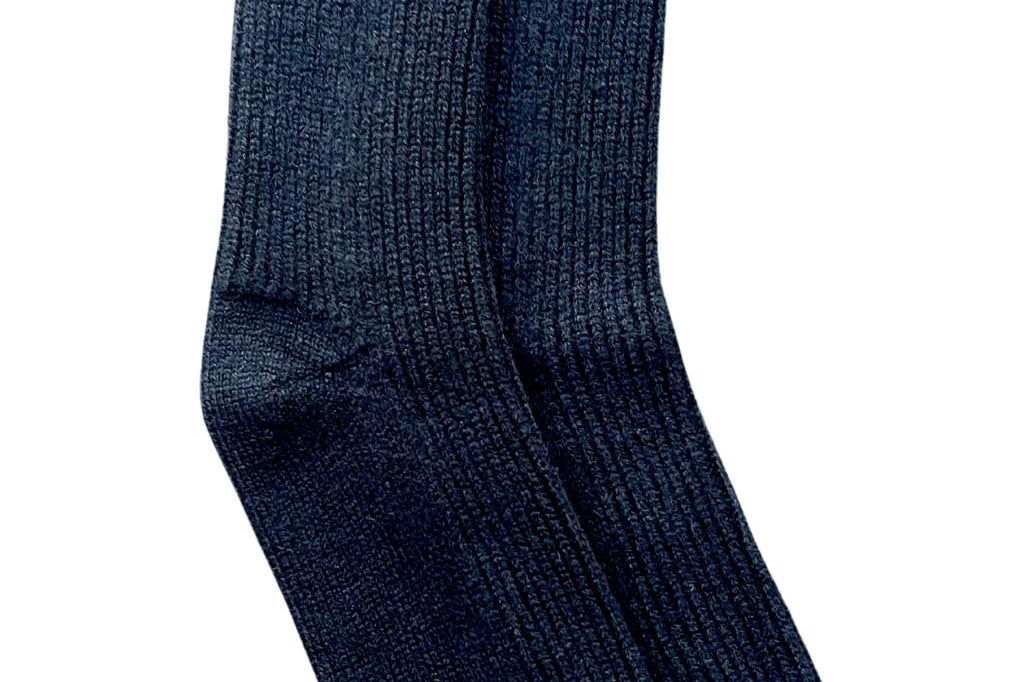 Alpine Cashmere Women's Cashmere Bed Socks in Black